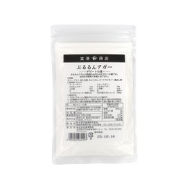 Fuzawa Shoten Pururun Agar 3.5 oz (100 g) (Gelatin, Seaweed Derivative, Jelly Base, Agar Powder, High Transparency)