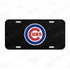 Amel Baseball Chicago Cubs License Plate Front Auto Tag