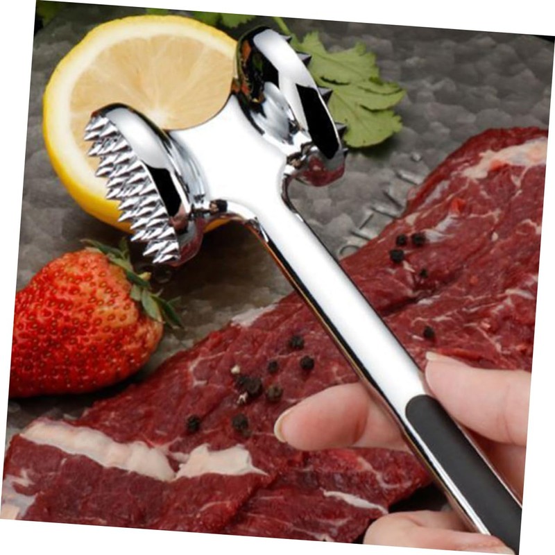 Ciieeo Beef Tenderizer Hammer Dual Sided Kitchen Mallet with Nails