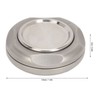 Magnetic Haptic Coin Silent Stainless Steel Flipped Fingertip Toy Rotatable