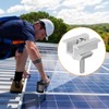 12 pcs Solar Panel Mounting Clamps Aluminium AL6005-T5,Mid Clamps for