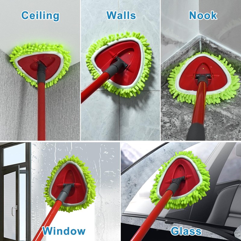 Yuunaie Spin Mop Heads Replacements for Ocedar Easywring 1 Tank