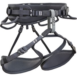 Climbing Technology Ascent Climbing Harness Black/Grey M/L