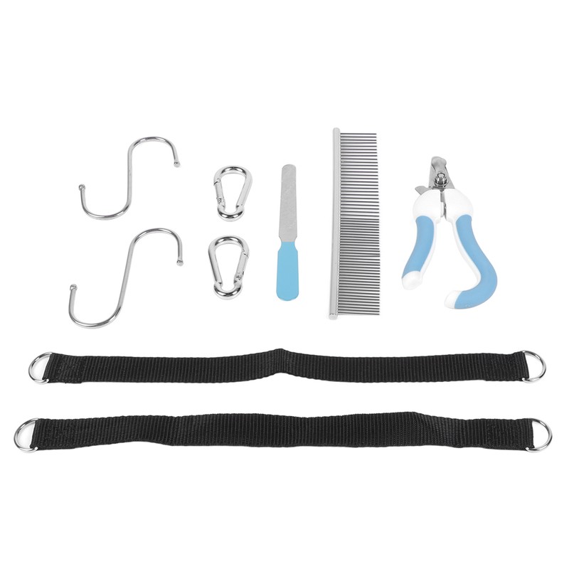 Dog Grooming Hammock Set Breathable Safe Restraint Bag Pet Grooming