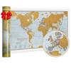Scratch The World® Travel Edition map Print - with Gift