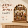 Books Read This Year Counter, 3D Book Reading Tracker Counter