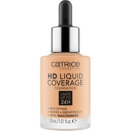 Catrice | HD Liquid Coverage Foundation | High & Natural Coverage | Vegan & Cruelty Free (037 | Golden Beige)