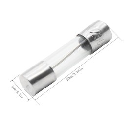 XFFCSEC 250V Fuse Kit:150pcs 15 Values 5x20mm, 0.1A, 0.2A, 0.5A, 1A, 2A, 3A, 5A, 8A, 10A,15A, 6x30mm, 250V, 0.5A, 1A, 5A, 10A, 15A (5x20mm and 6x30mm)