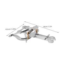 Abaodam Portable French Horn Music Clip Lightweight Clamp Holder for Marching Bands Secure Clamping System Weather Resistant Design Durable Metal Construction for Outdoor Performances