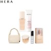 HERA Gloss Lasting Foundation + UV Protector Tone Up Set 7items, Shade:21C1