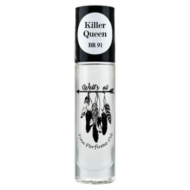 Well's Perfume Oil Roll-On 10 ml / 0.33 fl oz | Top Notes of Forest Fruits & Bergamot | Alcohol-Free, Oil-Based & Long-Lasting (Inspired by Killer Queen)