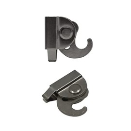 Monkey Silver Hanger - Supports 33 lbs - 4 Pack - Hooks for French Gallery Rod Picture Hanging System