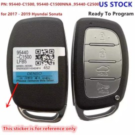 Unbranded For Hyundai Sonata 2017 2018 2019 CQOFD00120 Remote Smart Key Fob 95440-C1500NNA