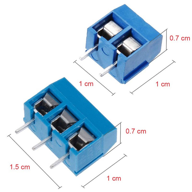 WayinTop Double-Sided PCB Board 6 Sizes with Electronic Components Kit,
