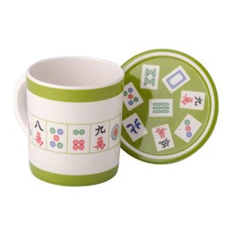 Mahjong Melamine Cup and Coaster Set by Legacy