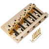 Musiclily Pro 17mm Dual Load Heavy Duty 5-String Bass Bridge