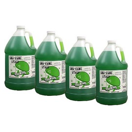 Green Apple Snow Cone & Shave Ice Syrup-case-4 Gallons