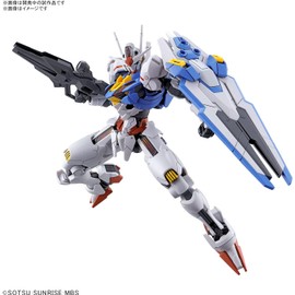 HG Mobile Suit Gundam, Witch of Mercury Gundam Aerial, 1/144 Scale, Color-Coded Plastic Model