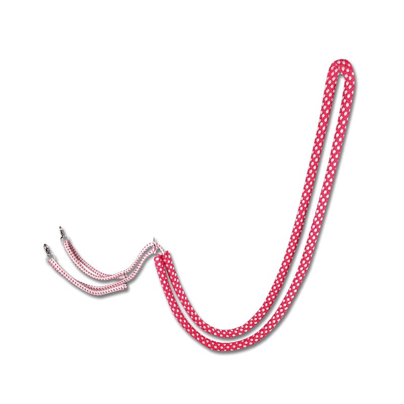 Equipride Lunging Aid Made on Soft Cotton Colour Red/Grey in