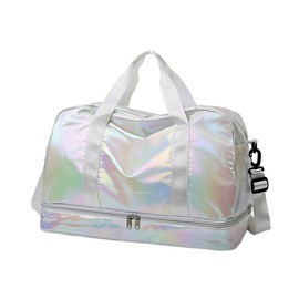 Weekender Bag, Large Travel Duffel Bag for Women with Wet Pocket, Carry on Overnight Bag with Shoe Compartment, Mom Hospital Bags for Labor and Delivery