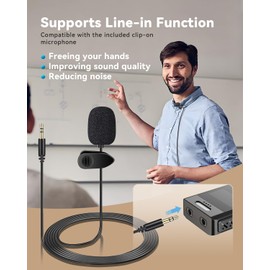 128GB Digital Voice Recorder,Voice Activated Recorder with Playback,Voice Recorder for Lectures,HD Dual Mic Tape Recording Device,Sound Audio Recorder with Line-in