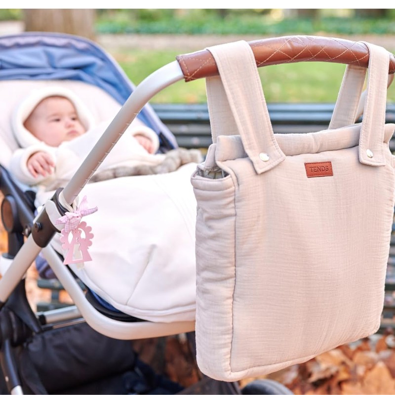TENDS Spacious Stroller Bag, Bread Bag with Maternity Bag, Stroller