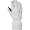 Reusch Marisa Women's Finger Gloves with Long Cuff White/Silver, 7.5
