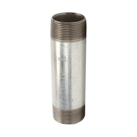 Pipe Double Nipple - Long Nipple Galvanised Steel Type 23 3/4 Inch x 300 mm
