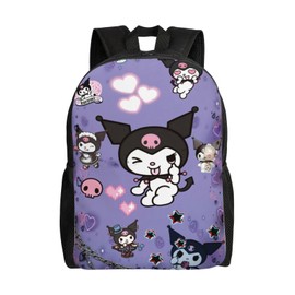 Ybkapp Anime Backpack Casual Large Capacity Cute travel Sports Backpack Lightweight