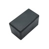 10 Pack Strut Channel Cap, 1-5/8" x 7/8" Plastic Black