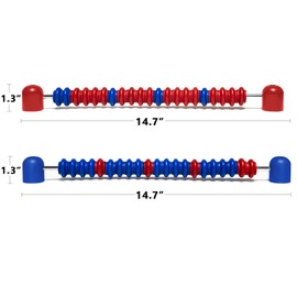Zdgao Shuffleboard Score Keeper - Abacus Bead Score Counter, Wooden Shuffleboard Scorer for Shuffleboard Tables with Installing Hardwares