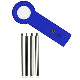 Kit para hacer anillos de salto, 4 mm, 6 mm, 7 mm, 8 mm, herramienta para formar joyas