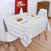 Table Cloth Tablecloths Square and Rectangular Premium Fabric Tablecloth, Waterproof