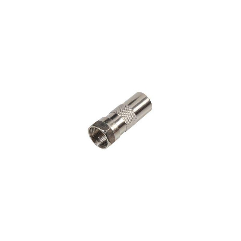 F Type P to TV Coax P RF Coax Adapter