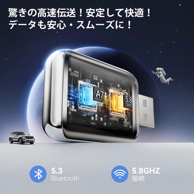Introducing carplay wireless operation in 3 steps. CZOCPOS Car Play,