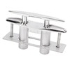 Boat Cleat Flat Top,316 Stainless Steel Boat Dock Cleats,Rope Cleat,Pull