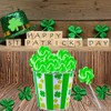 Fruidles St. Patrick's Shamrock Swirl Lollipop Green and White, Party