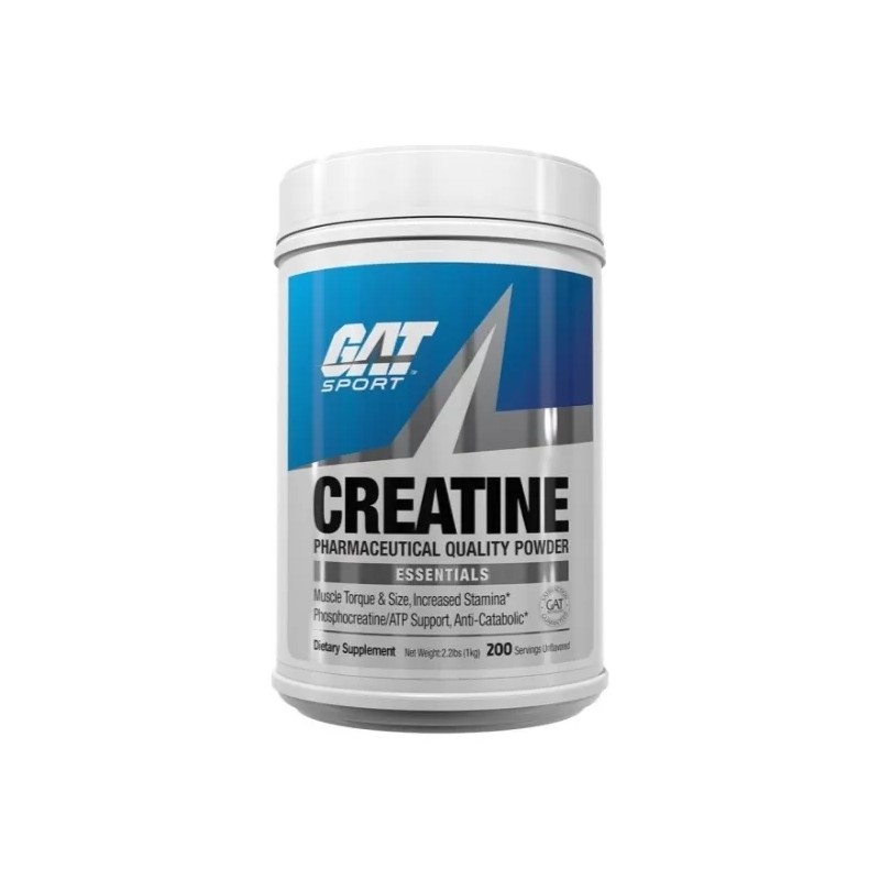 Gat Creatina 1kg Polvo 200 Servicios - Suplemento