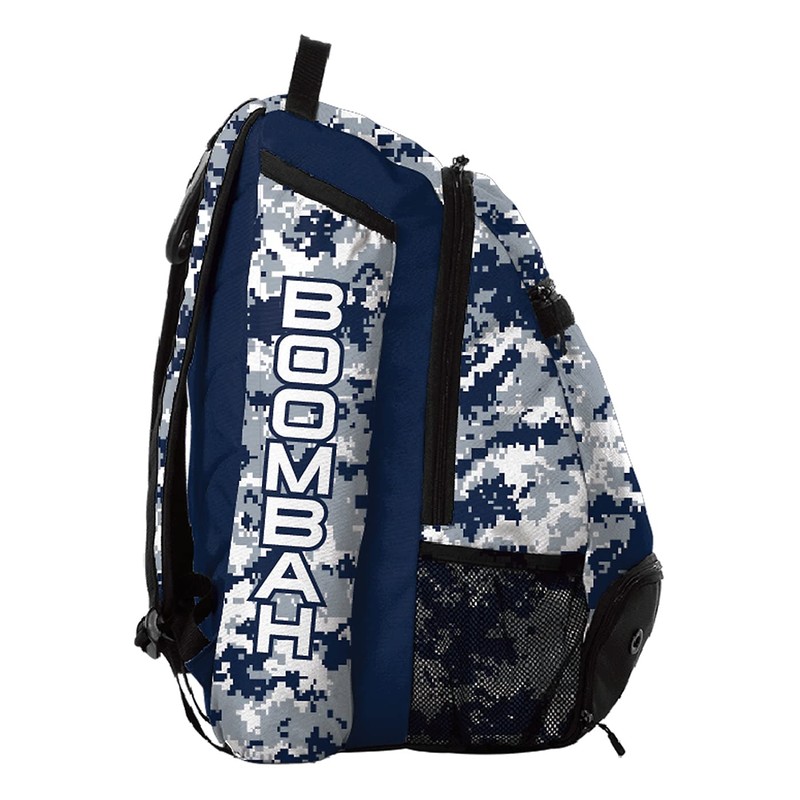 Boombah Prospect Batpack Camo Navy/Gray