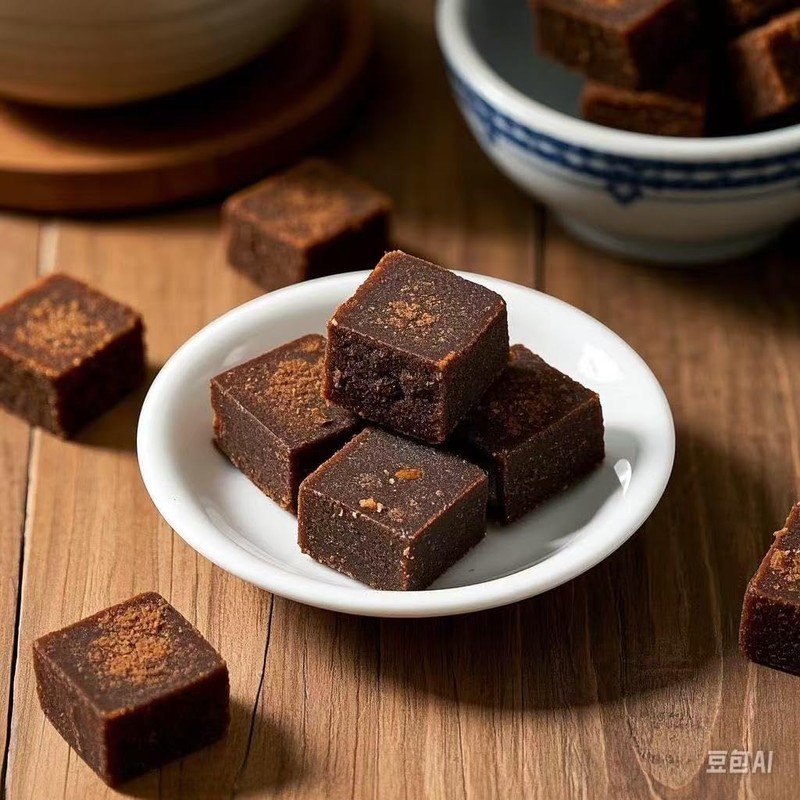 Handmade brown sugar cube, 8.64 ounces (245 grams), pure sucrose,