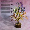 Trrystals Seven Chakra Natural Gemstone Tree – Feng Shui Crystal