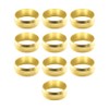 15mm Compression Brass Olives - Pack of 10 (15MM)