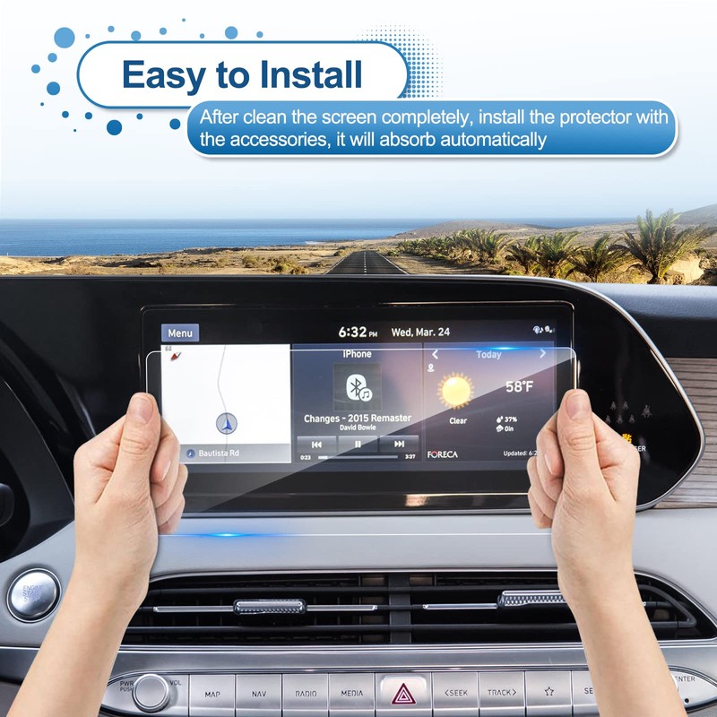 Coleya 2020 2021 2022 Palisade Screen Protector for Hyundai Palisade