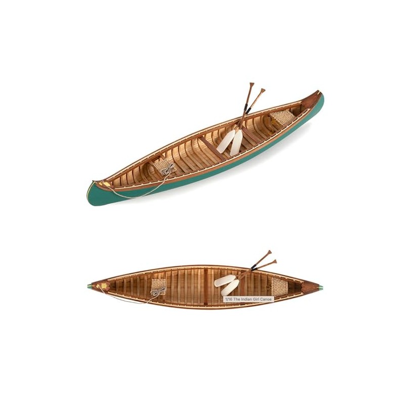 Artesanía Latina - Wooden Model Ship - American Canoe, The
