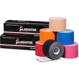 Gladiator Sports Sports Kinesiology Tape (6 rolls)