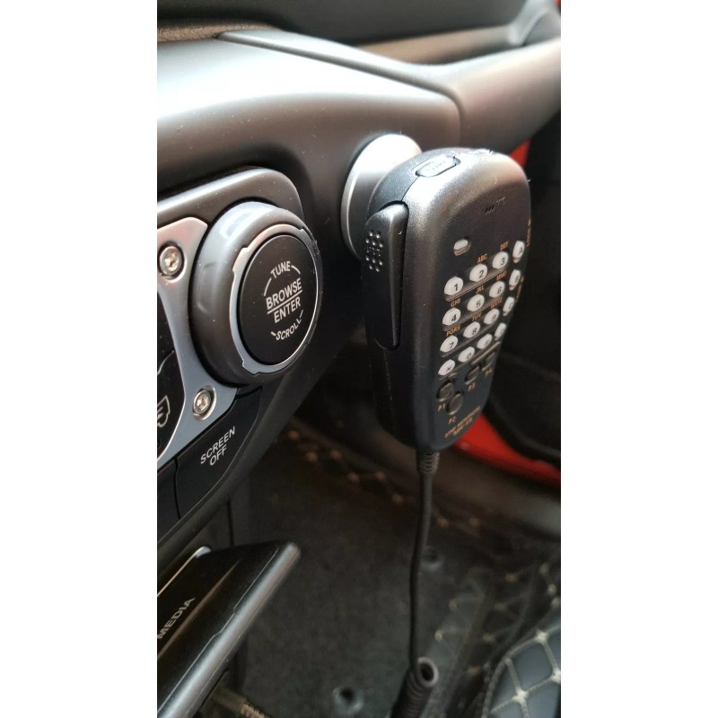 Mount Base CB Radio Mic Magnetic Mount Holder For Jeep