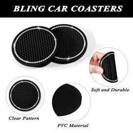 9 Pieces Fluffy Steering Wheel Covers Set, YSLSLOO Furry Steering Wheel Cover for Women Fashion Steering Wheel Cover Soft Steering Wheel Protector Car Decoration Accessories Universal Fit (White)