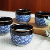 KeQiu Ceramic Japanese Sake Set, Bottle and Cups for Sake,