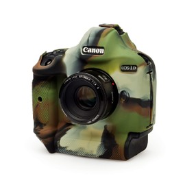 easyCover Silicone Protection Cover for Canon EOS 1Dx, 1Dx Mark II & Mark III Cameras, Camouflage