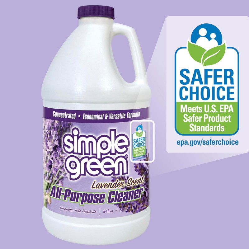 Simple Green All Purpose Cleaner Concentrate Lavender Scent 64 Fl